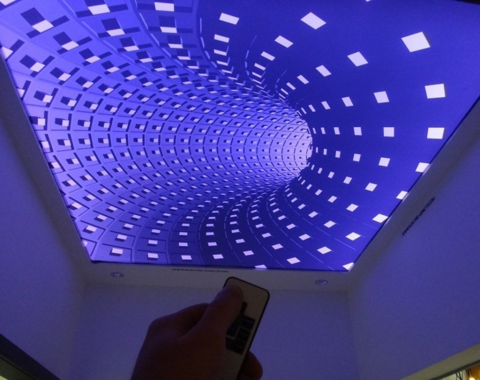 Заказать 3d натяжные потолки в г. Кирс